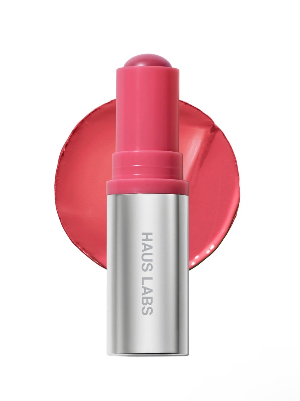 Haus Labs Color Fuse Longwear Hydrating Glassy Lip + Cheek Blush Balm Stick